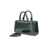 Green Satchel Handle Bag