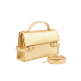 Golden Flap Satchel Bag