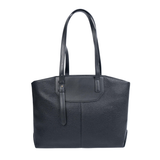 Black Classic Zip Tote Bag